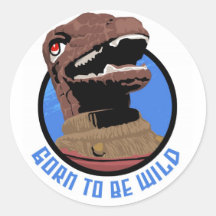 Gorn To Be Wild! sticker