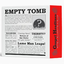 Gospel Headlines Christian school/work binder