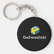 GoSwedish keychain Nyckelringar