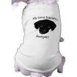 Got a beagle best friend? pet tee shirt