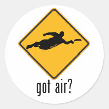 Got Air? Round Sticker
