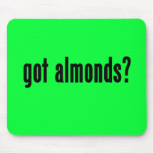 got almonds? mousepad