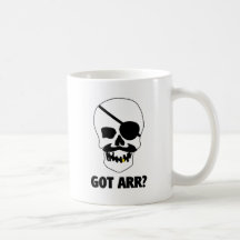 Got Arr? Pirate Skull Coffee Mug
