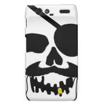 Got Arr? Pirate Skull Droid RAZR Covers