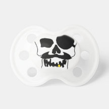 Got Arr? Pirate Skull Pacifier