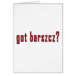 got barszcz? greeting cards
