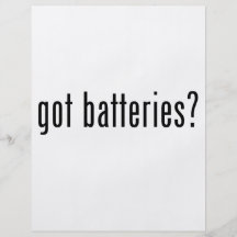 got batteries? flyer