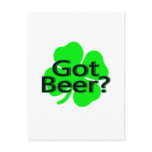 Got Beer Clover Post Cards