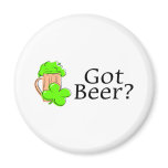 Got Beer Green Beer magnets