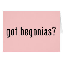 got begonias?