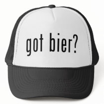 got bier? trucker hat