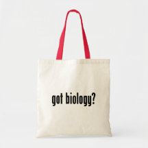 got biology? canvas bags