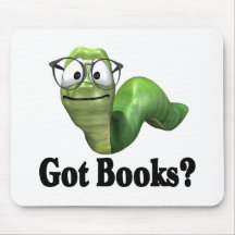 Got Books T-shirts and Gifts. Mouse Mats