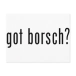 got borsch? postcard