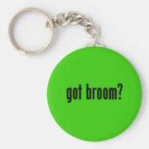 got broom? keychains