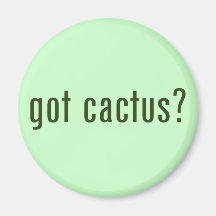got cactus? refrigerator magnet