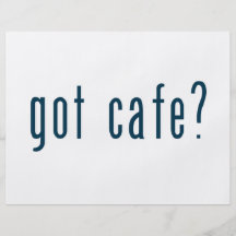 got cafe flyer