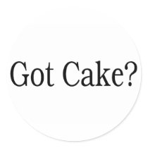 Got Cake Stickers
