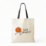 Got Candy Pumpkin Head Canvas Bag