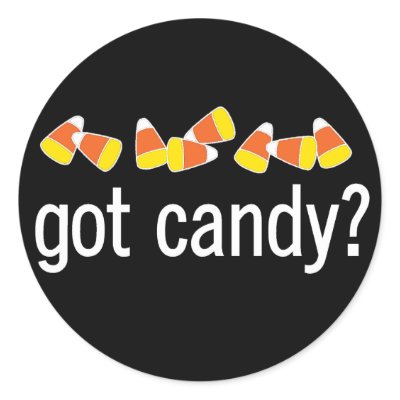 Got Candy stickers by holiday_tshirts