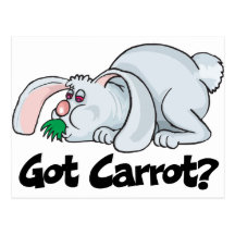 Got Carrot Post Card