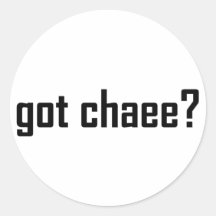 got chaee? stickers
