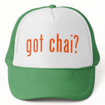 got chai? hats