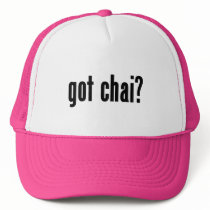 got chai? trucker hat