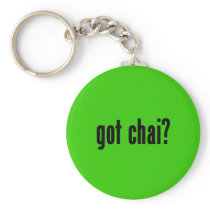 got chai? keychains