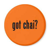 got chai? fridge magnet
