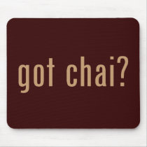 got chai? mouse mats