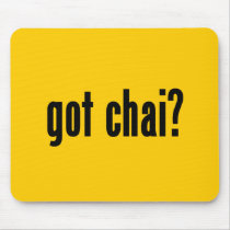 got chai? mouse pad