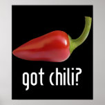 Got Chili?  $24.95 Vector Art Print