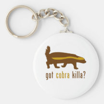 got cobra killa (honey badger) keychain