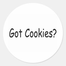 Got Cookies Stickers