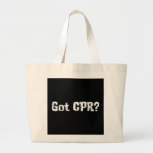 Got CPR Gifts Canvas Bags