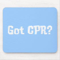 Got CPR Gifts Mouse Mats