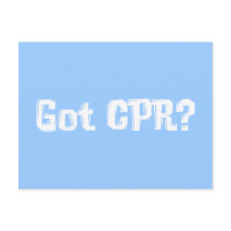 Got CPR Gifts Postcards