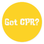 Got CPR Gifts stickers