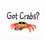 Got Crabs Post Cards