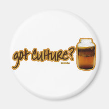 Got Culture? Kombucha Magnets