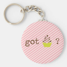 Got Cupcake Keychain