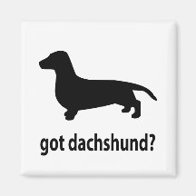 Got Dachshund Refrigerator Magnets
