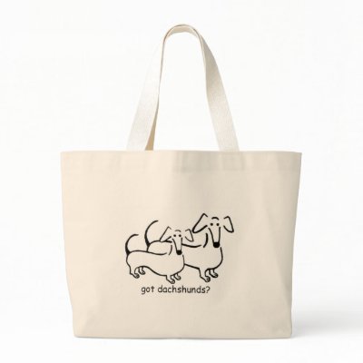 got dachshunds? Tote Bag by crahim