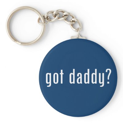 got daddy? keychain by gottees