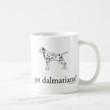 got dalmatians? coffee mug