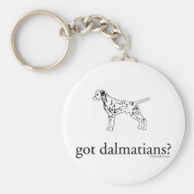 got dalmatians? keychain