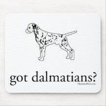 got dalmatians? mousepad