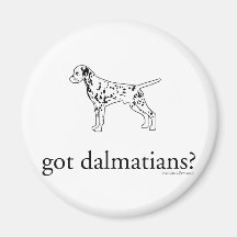 got dalmatians? refrigerator magnets
