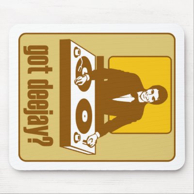 GOT DEEJAY RETRO DJ MOUSE PADS by Sofia_Youshi